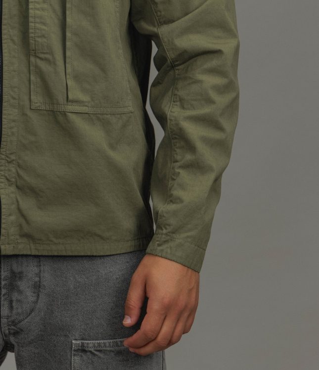 Чоловічий оверширт STONE ISLAND 151200005-S0298 V005G, колір зелений | Ціна 27499 грн, фото 7