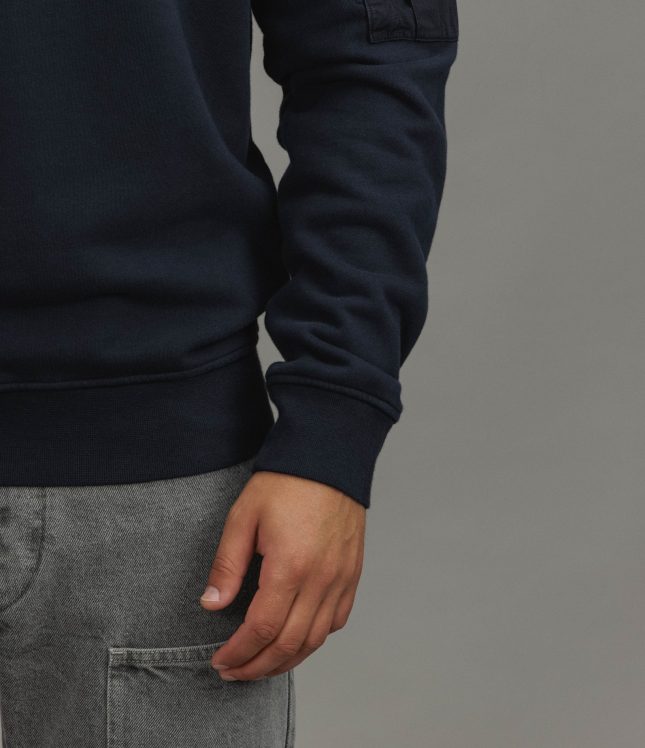 Чоловічий світшот STONE ISLAND 156100019-S0410 V0020, колір синій | Ціна 19999 грн, фото 5