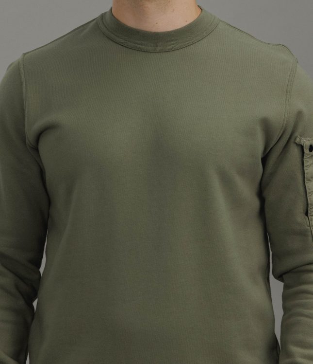 Чоловічий світшот STONE ISLAND 156100019-S0410 V005G, колір зелений | Ціна 19999 грн, фото 3