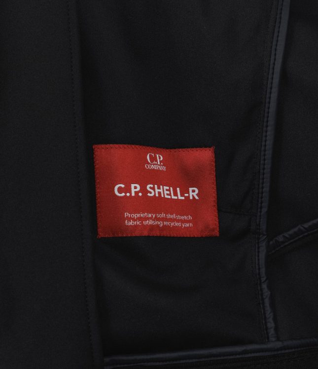 Чоловіча куртка C.P. COMPANY SHELL-R MEDIUM JACKET CMOW729A 005968A COL:999, колір чорний | Ціна 20499 грн, фото 8