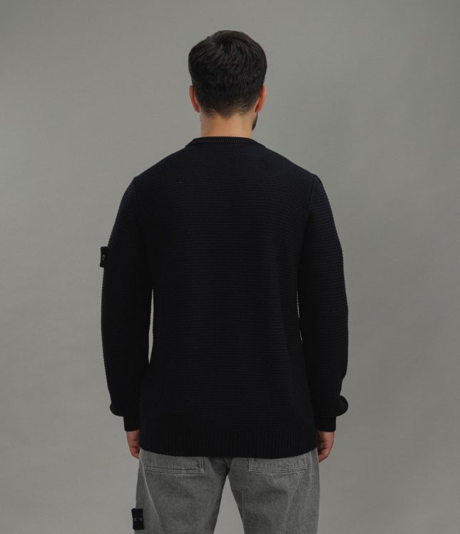 Чоловічий светр STONE ISLAND 155100032-S00FA V0029, колір чорний | Ціна 30999 грн, фото 7