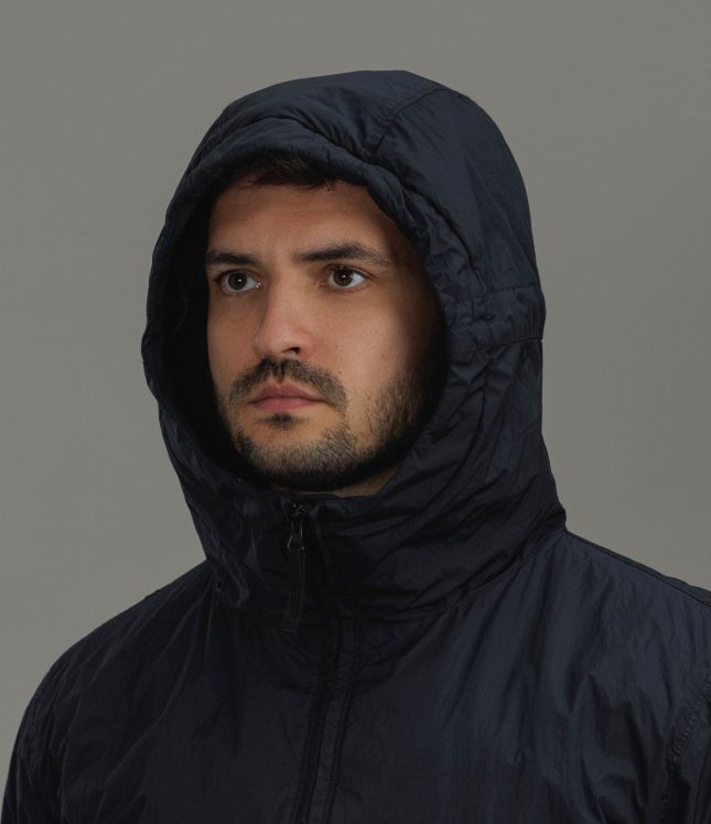 Чоловіча куртка STONE ISLAND GARMENT DYED CRINKLE REPS NY 154100110-S0A23 V0020, колір синій | Ціна 47999 грн, фото 6