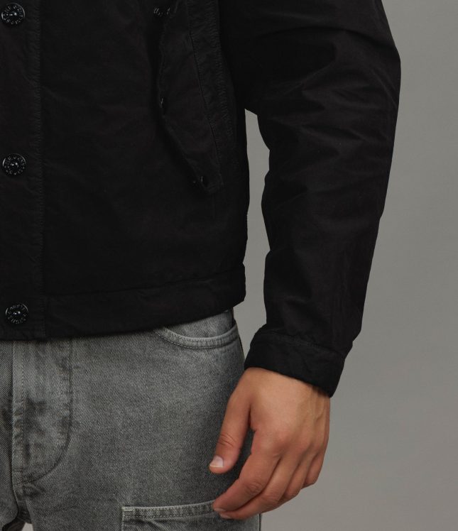 Чоловіча куртка STONE ISLAND DAVID LIGHT-TC S.I. GHOST 154100036-S0F33 V0029, колір чорний | Ціна 53499 грн, фото 7