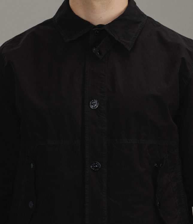 Чоловіча куртка STONE ISLAND DAVID LIGHT-TC S.I. GHOST 154100036-S0F33 V0029, колір чорний | Ціна 53499 грн, фото 5