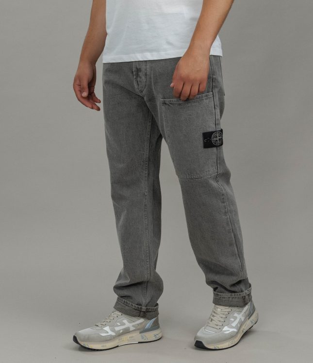 Чоловічі штани STONE ISLAND MINERAL DYED 153100037-S00T4 V0060, колір сірий | Ціна 33999 грн, фото 1