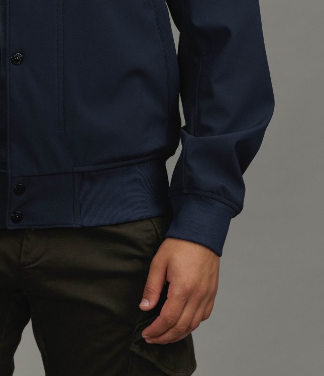 Чоловіча куртка STONE ISLAND LIGHT SOFT SHELL-R e.dye® TECHNOLOGY 154100118-S0A22 V0020, колір синій | Ціна 35999 грн, фото 5