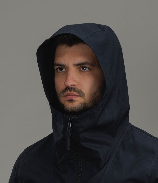 Чоловіча куртка STONE ISLAND ALL-WEATHER COTTON CANVAS S.I. GHOST 154100037-S0F01 V0029, колір чорний | Ціна 62999 грн, фото 6
