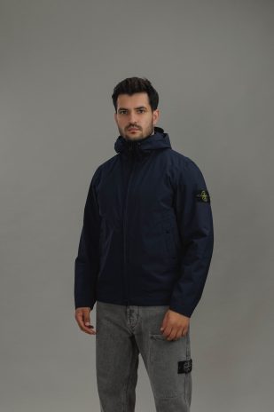 Чоловіча куртка STONE ISLAND SOFT SHELL-R e.dye® WITH PRIMALOFT® INSULATION TECHNOLOGY 154100086-S0A27 V0020, колір синій