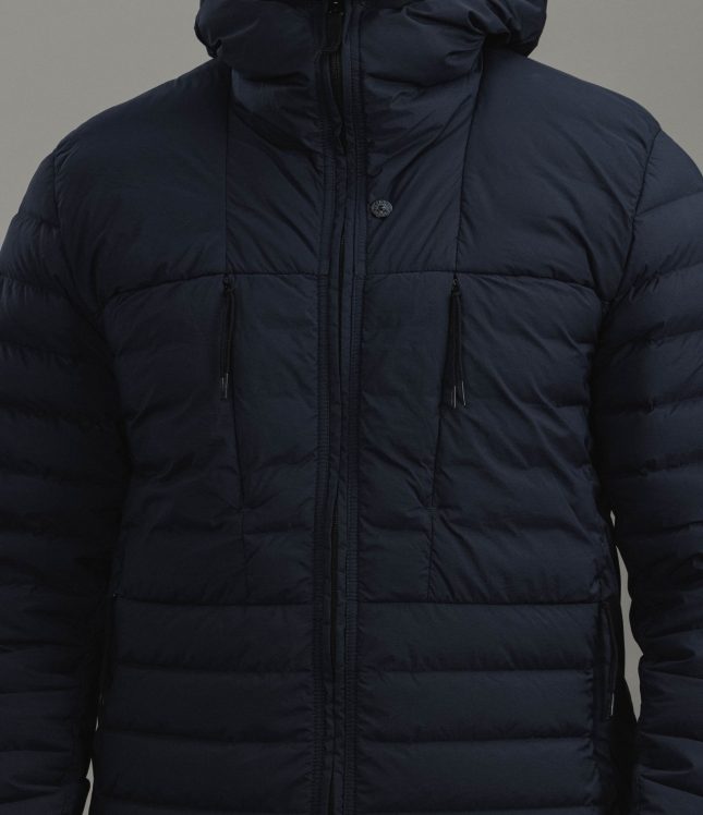 Чоловіча куртка STONE ISLAND SEAMLESS TUNNEL NYLON DOWN-TC 154100107-S0183 V0020, колір синій | Ціна 40799 грн, фото 3