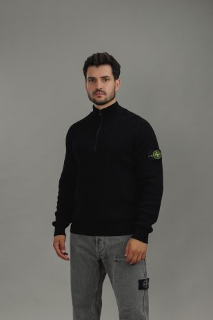 Чоловічий светр STONE ISLAND 155100124-S00D8 V0029, колір чорний