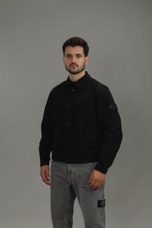 Чоловіча куртка STONE ISLAND DAVID LIGHT-TC S.I. GHOST 154100036-S0F33 V0029, колір чорний