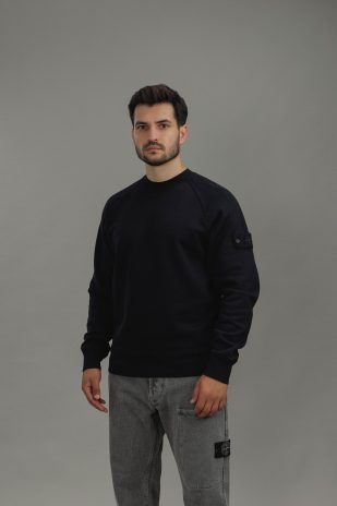 Чоловічий світшот STONE ISLAND 156100028-S0F42 V0029, колір чорний