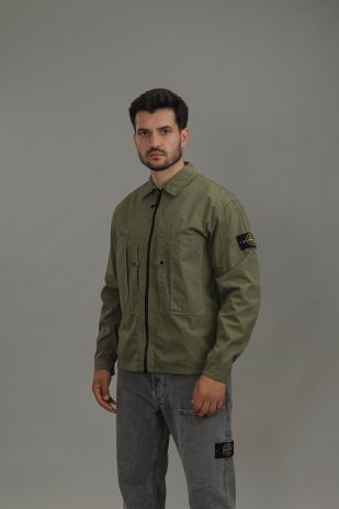 Чоловічий оверширт STONE ISLAND 151200005-S0298 V005G, колір зелений