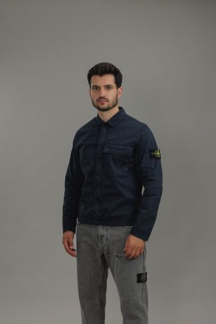 Чоловічий оверширт STONE ISLAND 151200013-S0A10 V0020, колір синій