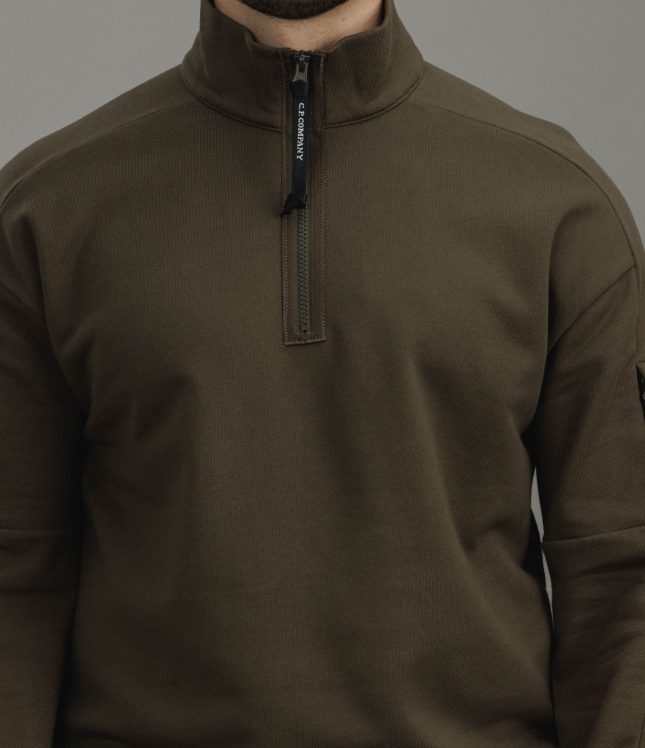 Чоловічий світшот C.P. COMPANY CMSS172A 005086W COL:683, колір зелений | Ціна 12499 грн, фото 3