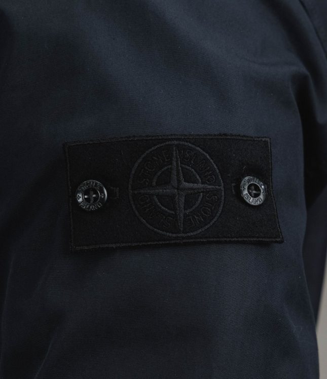 Чоловіча куртка STONE ISLAND ALL-WEATHER COTTON CANVAS S.I. GHOST 154100037-S0F01 V0029, колір чорний | Ціна 62999 грн, фото 7