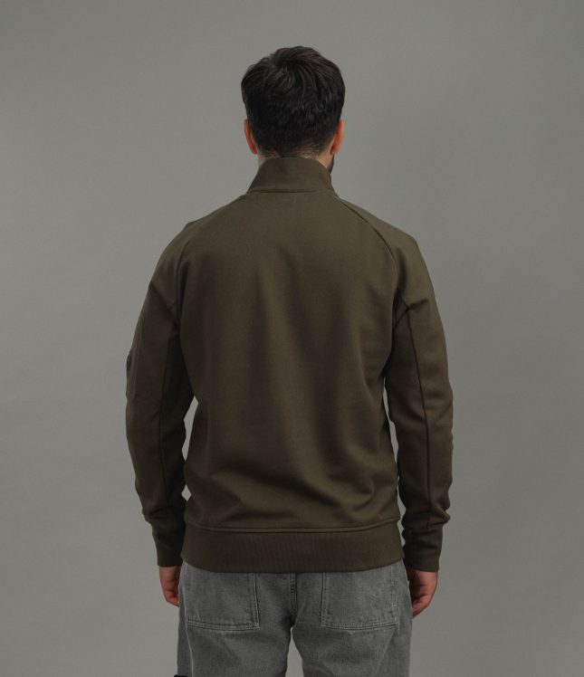 Чоловічий світшот C.P. COMPANY CMSS172A 005086W COL:683, колір зелений | Ціна 12499 грн, фото 7