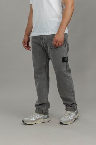 Чоловічі штани STONE ISLAND MINERAL DYED 153100037-S00T4 V0060, колір сірий