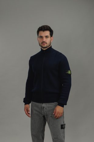 Чоловічий светр STONE ISLAND 155100126-S00D8 V0020, колір синій