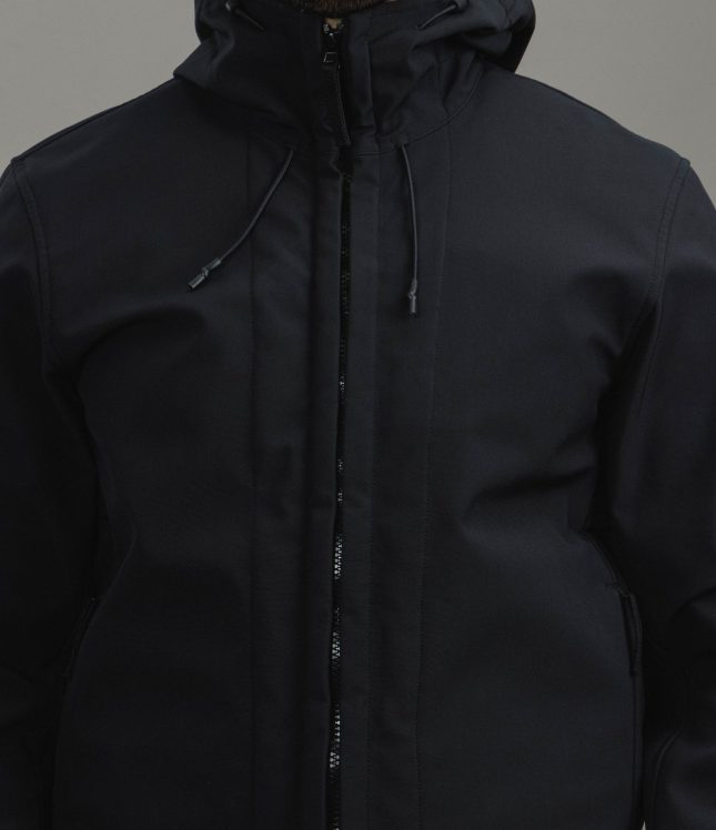 Чоловіча куртка STONE ISLAND SOFT SHELL-R e.dye® TECHNOLOGY 15Q100004-S0B22 V0029, колір чорний | Ціна 36999 грн, фото 3