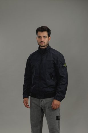 Чоловіча куртка STONE ISLAND GARMENT DYED CRINKLE REPS NY 1541000111-S0A23 V0029, колір чорний