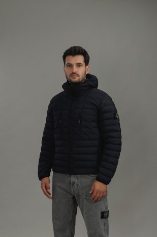 Чоловіча куртка STONE ISLAND SEAMLESS TUNNEL NYLON DOWN-TC 154100107-S0183 V0029, колір чорний