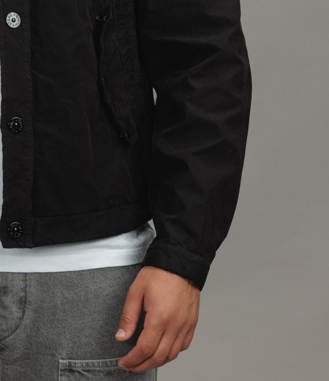 Чоловіча куртка STONE ISLAND DAVID LIGHT-TC S.I. GHOST 154100036-S0F33 V0029, колір чорний | Ціна 53499 грн, фото 10