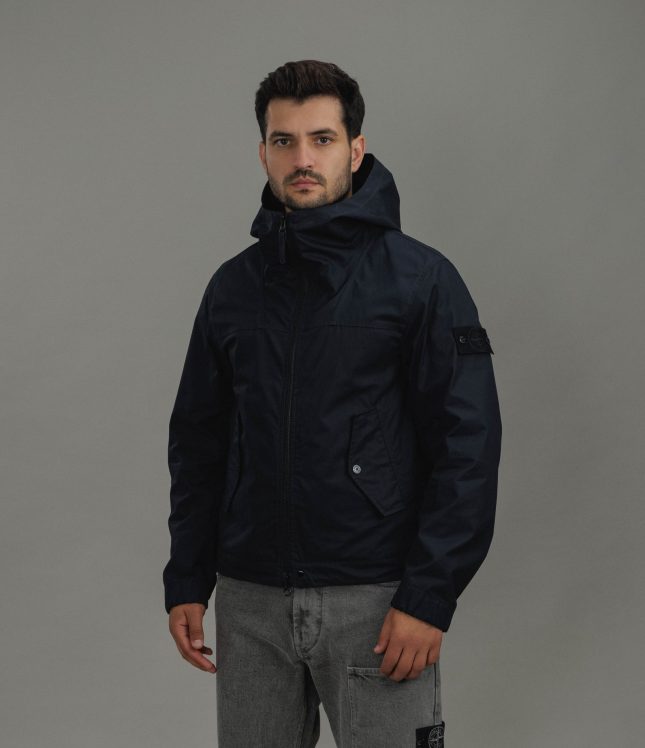Чоловіча куртка STONE ISLAND ALL-WEATHER COTTON CANVAS S.I. GHOST 154100037-S0F01 V0029, колір чорний | Ціна 62999 грн, фото 1