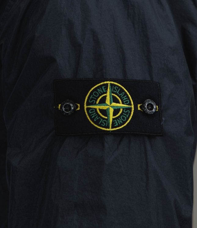 Чоловіча куртка STONE ISLAND GARMENT DYED CRINKLE REPS NY 154100001-S0A23 V0020, колір синій | Ціна 35999 грн, фото 7