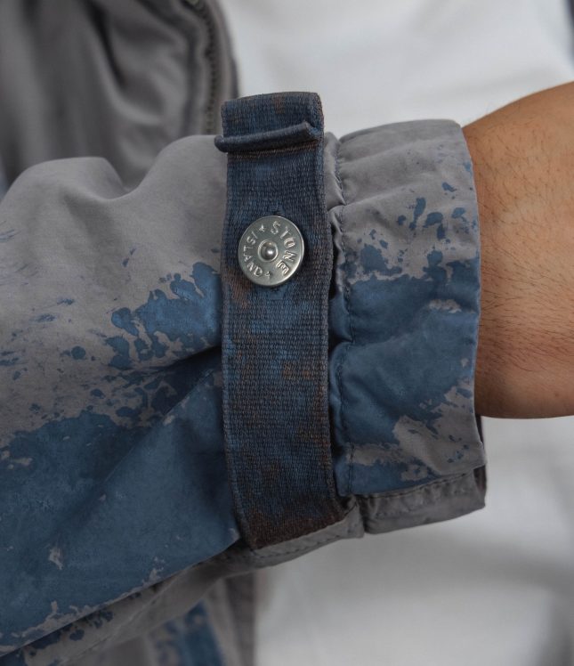 Чоловіча куртка STONE ISLAND HAND PAINTED DAVID LIGHT-TC 15Q100031-S0434 V0060, колір сірий | Ціна 112999 грн, фото 7