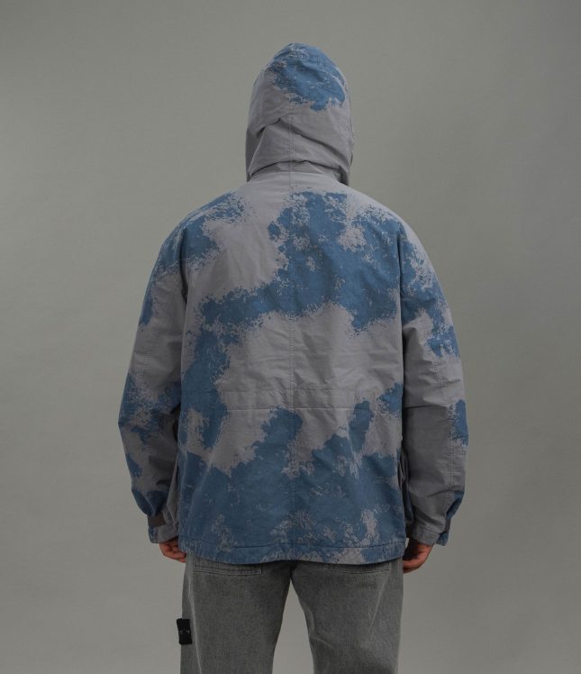 Чоловіча куртка STONE ISLAND HAND PAINTED DAVID LIGHT-TC 15Q100031-S0434 V0060, колір сірий | Ціна 112999 грн, фото 12